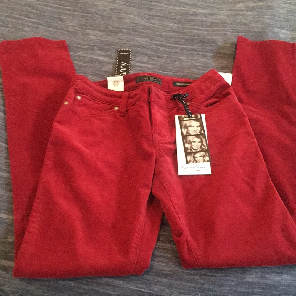 NWT Jessica Simpson corduroy skinny jeans